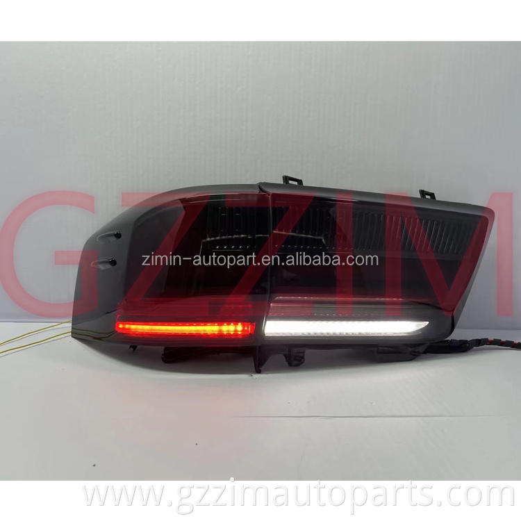 car abs plastic light tail lamp led modified rear light for For LC300 2021+